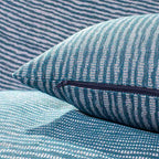 Διακοσμητική Μαξιλαροθήκη Charisma Cotton Stripe / 57x57 / Blue